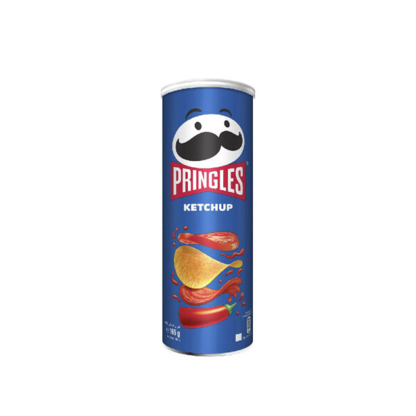 چیپس پرینگلز pringles با طعم کچاپ 165 گرم