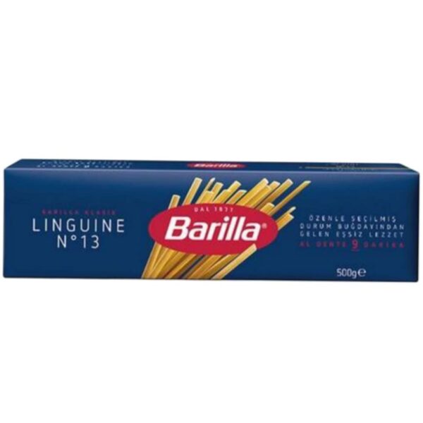 ماکارونی اسپاگتی فلت Flat مدل linguine n.13 باریلا Barilla حجم 500 گرم