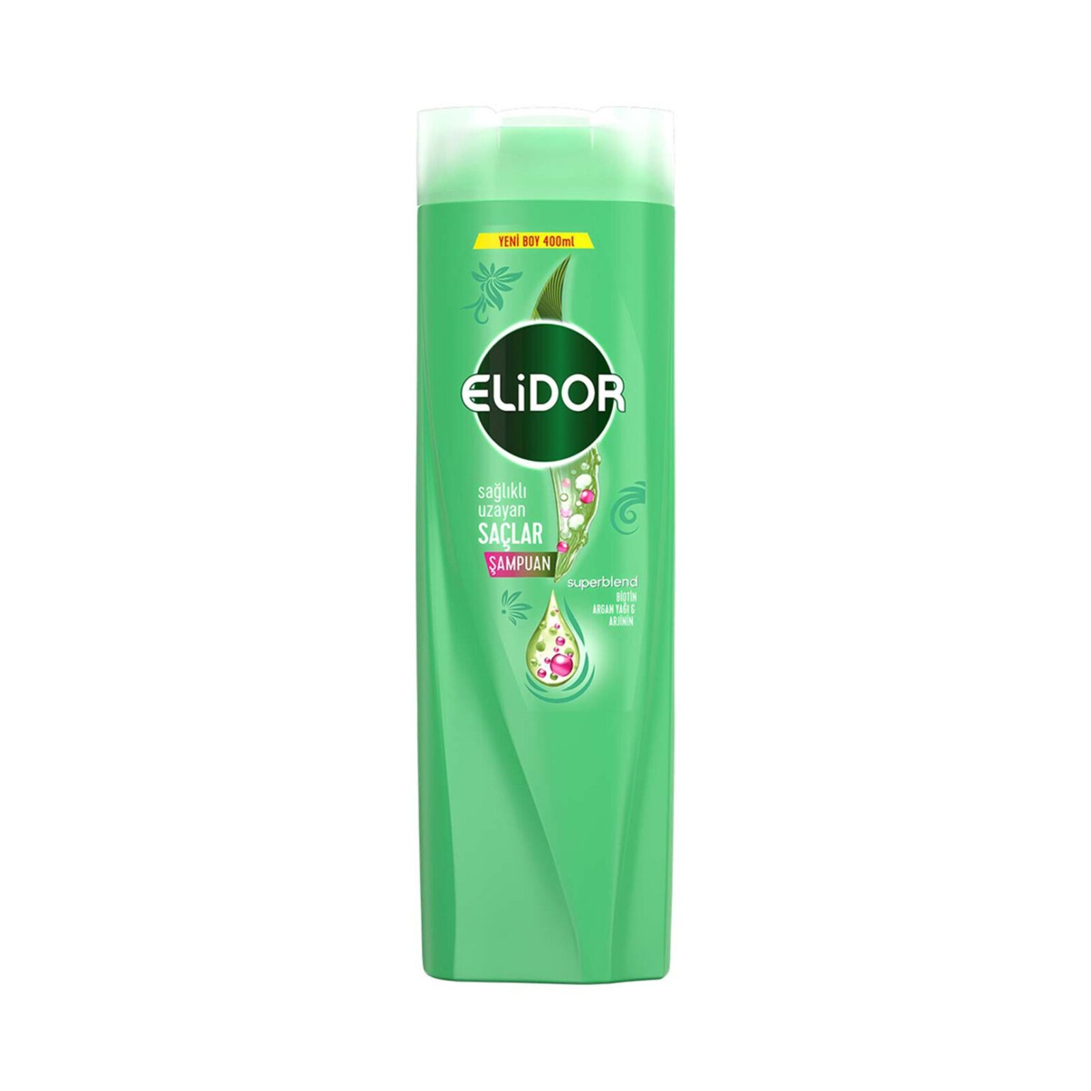 Elidor-Superblend-Sac-Bakim-Sampuani-Saglikli-Uzayan-Saclar-400ml-1536x1536 شامپو مو های بلند الیدور حجم ۴۰۰میل - Image 1