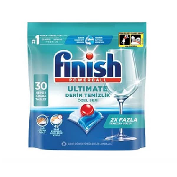 قرص ماشین ظرفشویی ultimate بسته ۳۰ عددی