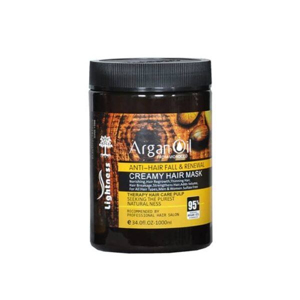 ماسک مو اسلواکی بدون سولفات مدل Argan oil حجم ۱۰۰۰ میل