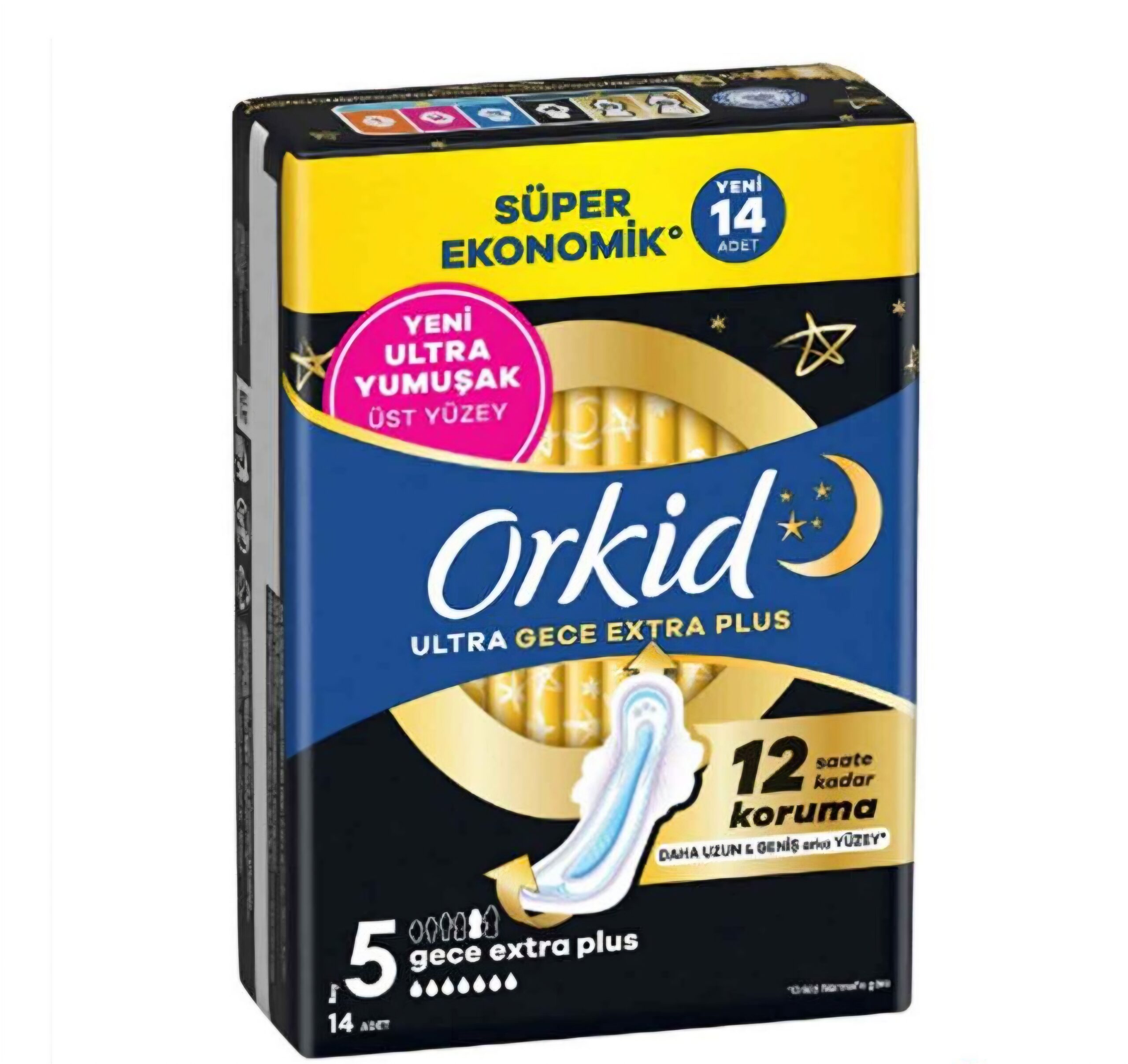 پد-روزانه-ارکید-مدل-Orkid-Ultra-Hijyenik-Ped-Gece-Ekstra-Plus-مخصوص-شب-بسته-14-عددی-زز-زاگرس-1024x1024 نوار بهداشتی روزانه ارکیده بسته ۱۴عددی - Image 1